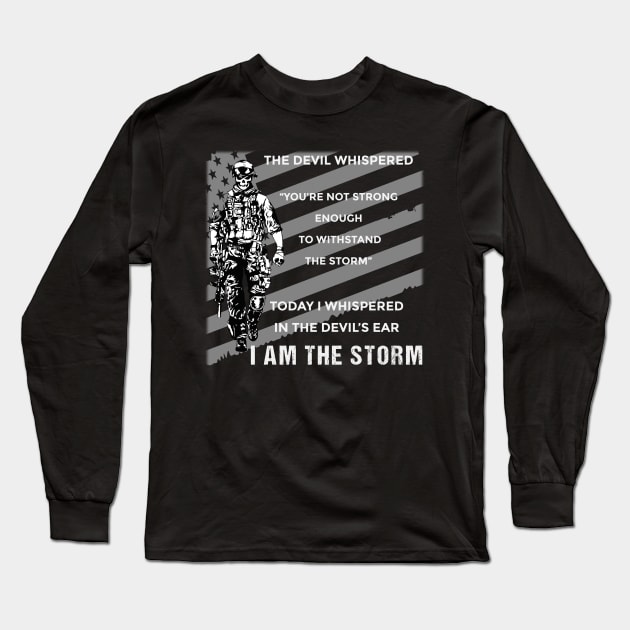 I Am The Storm Long Sleeve T-Shirt by Wykd_Life